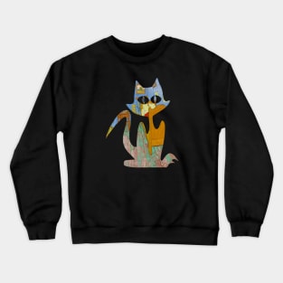 Cat Vang Gogh Bedroom Crewneck Sweatshirt